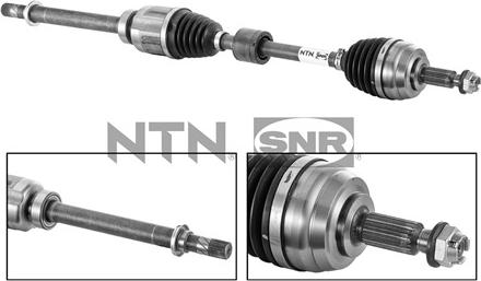 SNR DK55.016 - Приводной вал autospares.lv