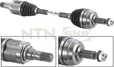 SNR DK55.011 - Приводной вал autospares.lv