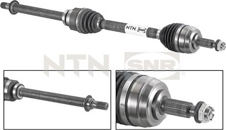 SNR DK55.018 - Приводной вал autospares.lv