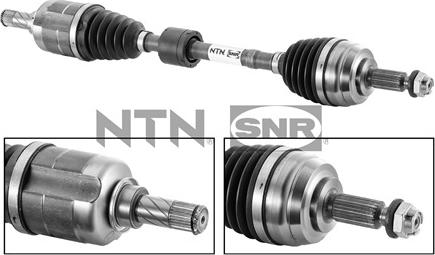 SNR DK55.013 - Приводной вал autospares.lv