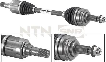 SNR DK55.035 - Приводной вал autospares.lv