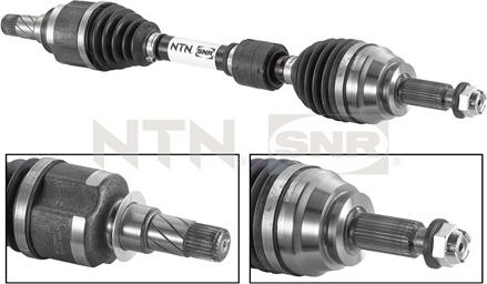 SNR DK55.030 - Приводной вал autospares.lv