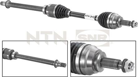 SNR DK55.031 - Приводной вал autospares.lv