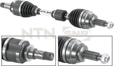 SNR DK55.032 - Приводной вал autospares.lv