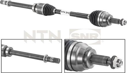 SNR DK55.029 - Приводной вал autospares.lv