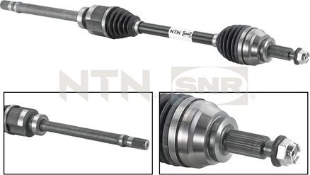 SNR DK55.025 - Приводной вал autospares.lv