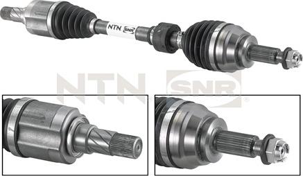 SNR DK55.026 - Приводной вал autospares.lv