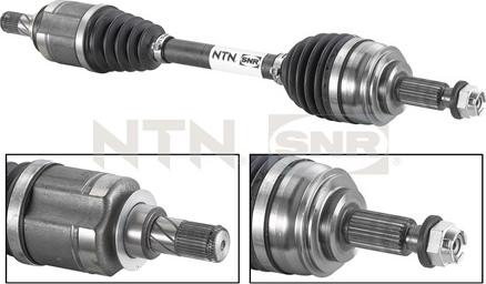 SNR DK55.020 - Приводной вал autospares.lv