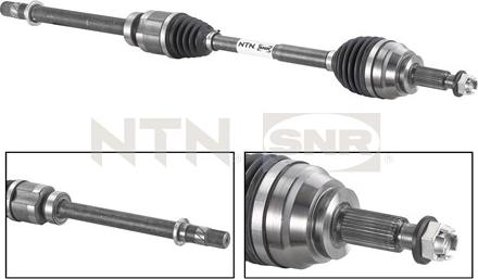 SNR DK55.027 - Приводной вал autospares.lv