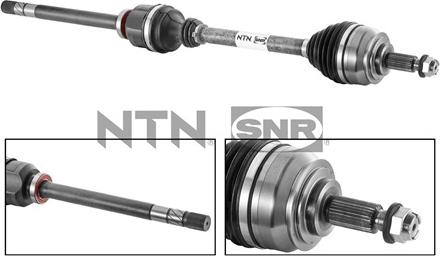 SNR DK55.074 - Приводной вал autospares.lv