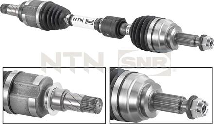 SNR DK55.070 - Приводной вал autospares.lv