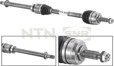 SNR DK55.073 - Приводной вал autospares.lv