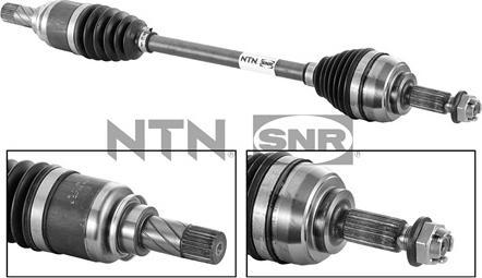 SNR DK55.156 - Приводной вал autospares.lv