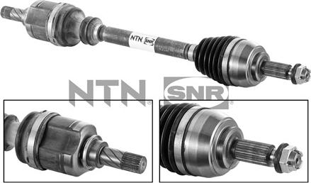 SNR DK55.139 - Приводной вал autospares.lv