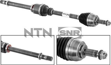 SNR DK55.138 - Приводной вал autospares.lv