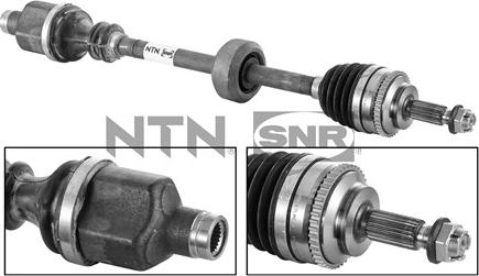 SNR DK55.123 - Приводной вал autospares.lv