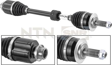 SNR DK77.009 - Приводной вал autospares.lv