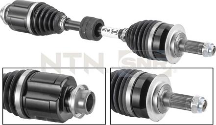 SNR DK77.008 - Приводной вал autospares.lv