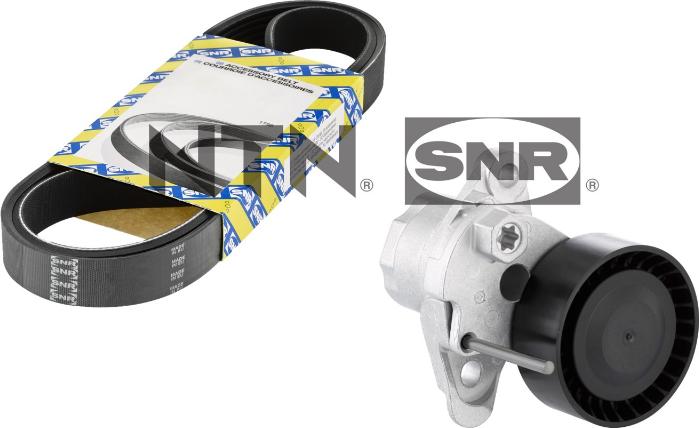 SNR KA857.37 - Поликлиновый ременный комплект autospares.lv