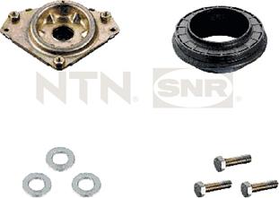 SNR KB660.03 - Опора стойки амортизатора, подушка autospares.lv