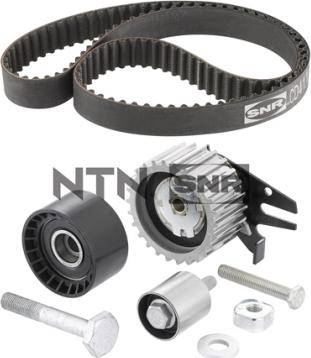 SNR KD453.38 - Комплект зубчатого ремня ГРМ autospares.lv