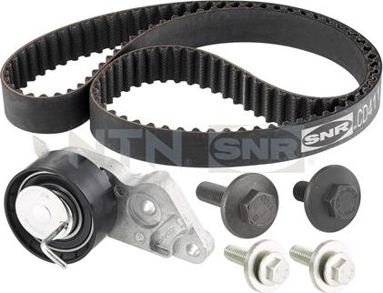 SNR KD452.18 - Комплект зубчатого ремня ГРМ autospares.lv