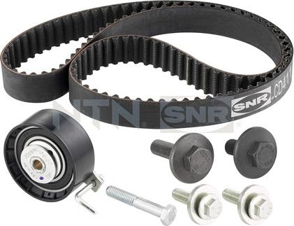 SNR KD452.24 - Комплект зубчатого ремня ГРМ autospares.lv