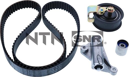 SNR KD457.55 - Комплект зубчатого ремня ГРМ autospares.lv