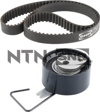 SNR KD461.10 - Комплект зубчатого ремня ГРМ autospares.lv