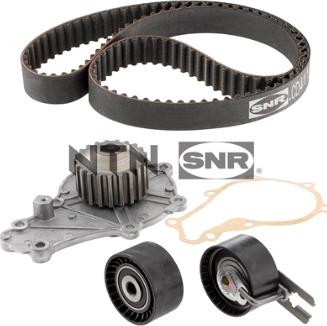 SNR KDP459.450 - Водяной насос + комплект зубчатого ремня ГРМ autospares.lv