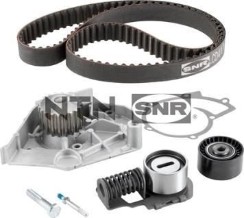SNR KDP459.090 - Водяной насос + комплект зубчатого ремня ГРМ autospares.lv