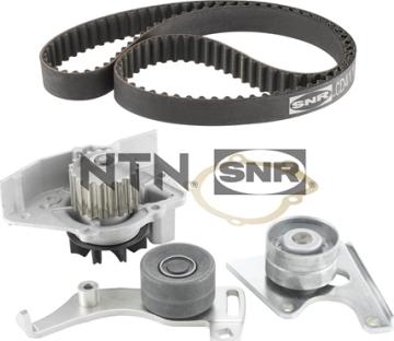 SNR KDP459.011 - Водяной насос + комплект зубчатого ремня ГРМ autospares.lv
