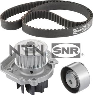 SNR KDP458.550 - Водяной насос + комплект зубчатого ремня ГРМ autospares.lv