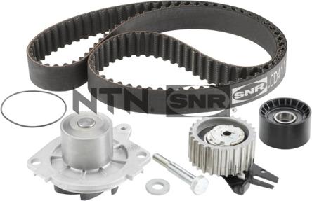 SNR KDP458.330 - Водяной насос + комплект зубчатого ремня ГРМ autospares.lv