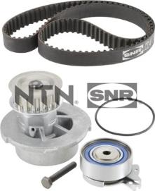 SNR KDP453.020 - Водяной насос + комплект зубчатого ремня ГРМ autospares.lv