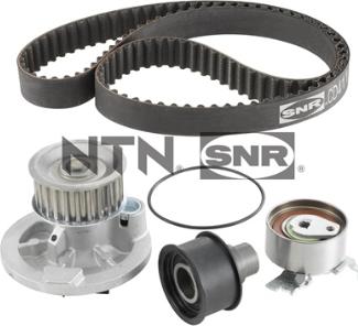 SNR KDP453.100 - Водяной насос + комплект зубчатого ремня ГРМ autospares.lv