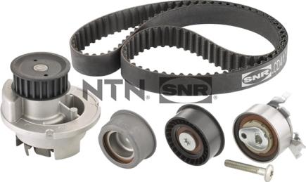 SNR KDP453.170 - Водяной насос + комплект зубчатого ремня ГРМ autospares.lv