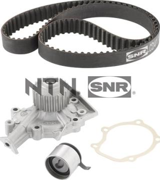 SNR KDP453.340 - Водяной насос + комплект зубчатого ремня ГРМ autospares.lv