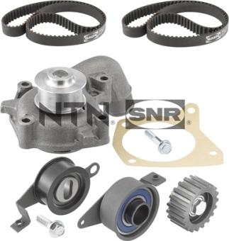 SNR KDP452.100 - Водяной насос + комплект зубчатого ремня ГРМ autospares.lv