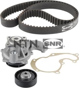 SNR KDP452.220 - Водяной насос + комплект зубчатого ремня ГРМ autospares.lv