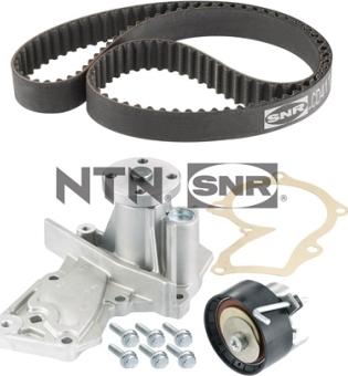SNR KDP452.270 - Водяной насос + комплект зубчатого ремня ГРМ autospares.lv
