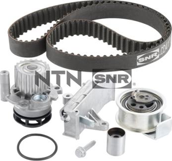 SNR KDP457.540 - Водяной насос + комплект зубчатого ремня ГРМ autospares.lv