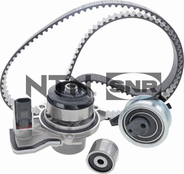 SNR KDP457.830S - Водяной насос + комплект зубчатого ремня ГРМ autospares.lv