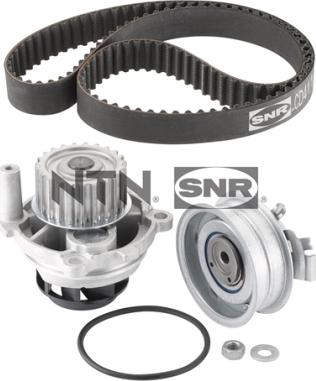 SNR KDP457.320 - Водяной насос + комплект зубчатого ремня ГРМ autospares.lv