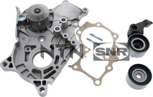 SNR KDP469.141 - Водяной насос + комплект зубчатого ремня ГРМ autospares.lv