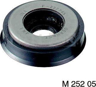 SNR M252.05 - Подшипник качения, опора стойки амортизатора autospares.lv