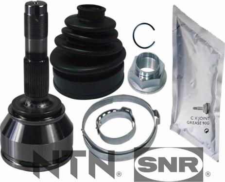 SNR OJK66.006 - Шарнирный комплект, ШРУС, приводной вал autospares.lv