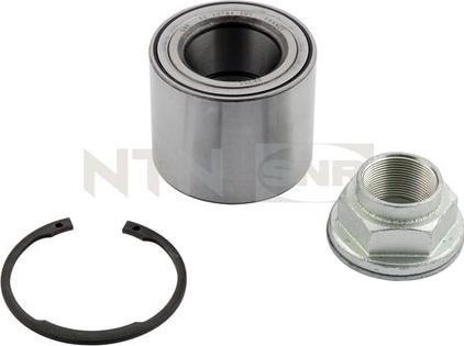 SNR R140.37 - Подшипник ступицы колеса, комплект autospares.lv