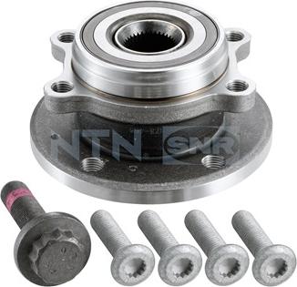 SNR R141.78 - Подшипник ступицы колеса, комплект autospares.lv