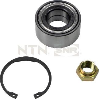 SNR R159.14 - Подшипник ступицы колеса, комплект autospares.lv